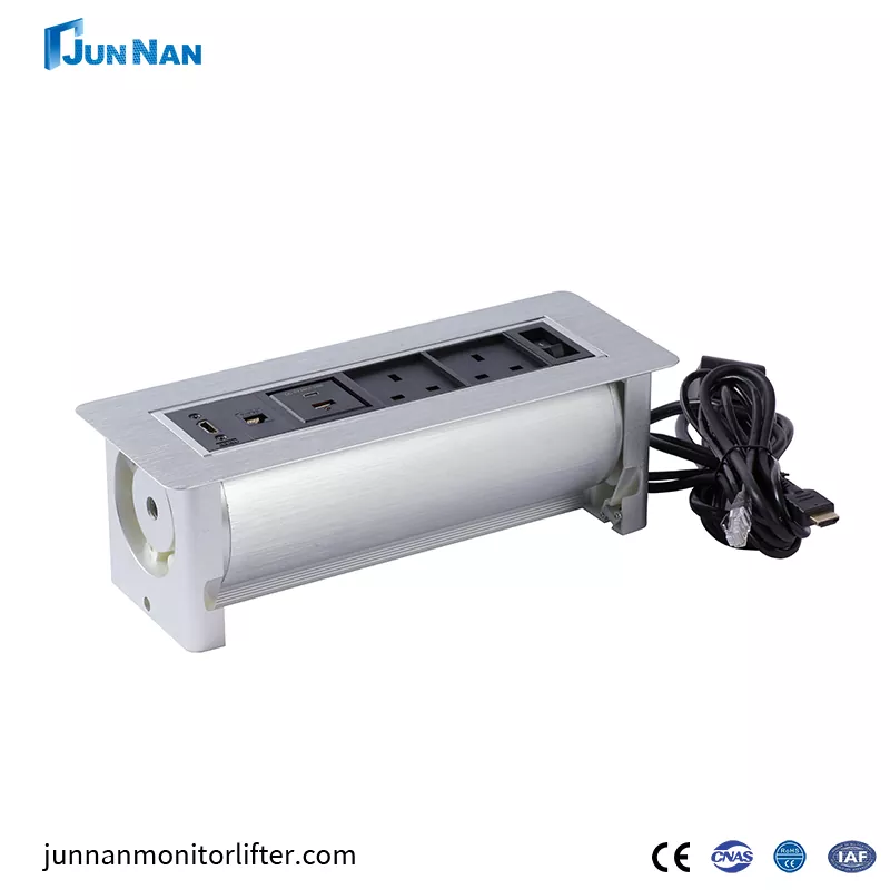 Поп-дополнете го приклучокот за десктоп USB SMULTI-Function Socket
