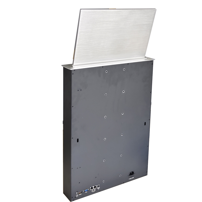 Маса за подигнување на моторизиран LCD монитор што може да се повлече за конференциски систем без хартија